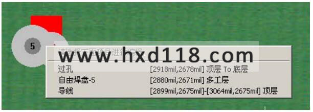 CBR抄板软件选择重叠元件方法